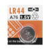 Batería Alcalina tipo LR44 (de botón) de 1.5 V 110 mAh