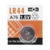 Batería Alcalina tipo LR44 (de botón) de 1.5 V 110 mAh
