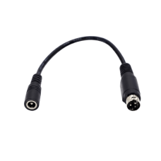 Adaptador de Corriente DC Jack 5.5mm x 2.1mm a Mini-DIN de 3 Pines