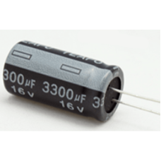 Capacitor Electrolítico 3300MF, 16 V.