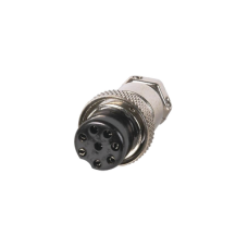 Conector de Micrófono Macho de 8 Contactos de Uso Rudo. Conector de Micrófono Macho de 8 Contactos de Uso Rudo.