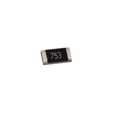 Resistencia SMD de 75 KOhms, 1/8 W 5%