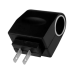 Convertidor de Corriente de 110 / 240 Vca a 12 Vcc / 500 mAh con enchufe para encendedor de cigarrillos.