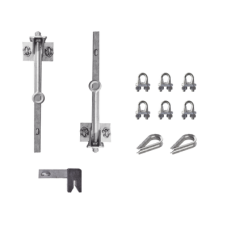 Kit de Línea de Vida para Torres STZ30G, STZ35G y STZ45G hasta 15 metros de altura. Kit de Línea de Vida para Torres STZ30G, STZ35G y STZ45G hasta 15 metros de altura.