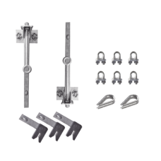 Kit de Línea de Vida para Torres STZ45G hasta 60 metros de altura. Kit de Línea de Vida para Torres STZ45G hasta 60 metros de altura.