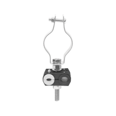 KIT de Un Sujetador de plástico para dos cables de 6 a 8 mm con todo y hardware de instalación en tubos de 1 1/4 in KIT de Un Sujetador de plástico para dos cables de 6 a 8 mm con todo y hardware de instalación en tubos de 1 1/4 in