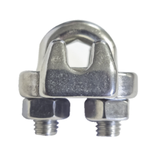 Nudo/ Perro/ Abrazadera Acero Forjado para Cable de 1/8