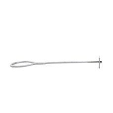 Ancla de Losa o Pared de 63-65 cm. de 13 cm diámetro de argolla Galvanizado por Inmersión.