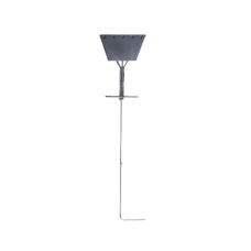 Ancla de Piso Tipo Paleta 5 Orificios para Retenida. Placa: 3/4