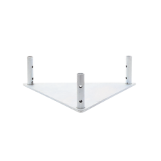 Base Triangular para Tramo STZ45 Galvanizado Electrolítico.