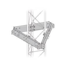 Estabilizadores para torres para tramos STZ-60G, galvanizado por inmersión en caliente.