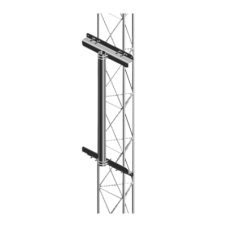 Mástil Robusto de 1 metro para Instalación en torre de tramo STZ30G, STZ35G y STZ45G (Galvanizado por Inmersión en Caliente). Mástil Robusto de 1 metro para Instalación en torre de tramo STZ30G, STZ35G y STZ45G (Galvanizado por Inmersión en Caliente).