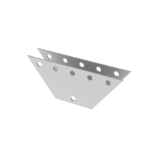 Par de Placas Igualadoras para 5 Orificios. Galvanizado por Inmersión en Caliente. 20 x 20 x 50 cm. Par de Placas Igualadoras para 5 Orificios. Galvanizado por Inmersión en Caliente. 20 x 20 x 50 cm.