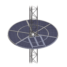 Sistema Anti Escala tipo Sombrilla para Torre STZ30G. Galvanizada por Inmersión en Caliente. Sistema Anti Escala tipo Sombrilla para Torre STZ30G. Galvanizada por Inmersión en Caliente.