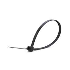 Corbata o Cincho de Nylon Color Negro, 4.8 x 450mm (100 piezas)