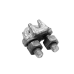 Nudo Forjado para Cable de Retenida de 3/16