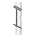 Mástil Robusto de 1 metro para Instalación en torre de tramo STZ30G, STZ35G y STZ45G (Galvanizado por Inmersión en Caliente).
