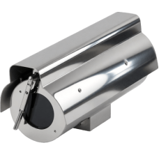 Gabinete para Cámaras Tipo Box (Profesional) / Cumple con Norma Anti-Explosión / Cumple con Norma IP68 / Fabricado en Acero Inoxidable / Limpiaparabrisas Integrado