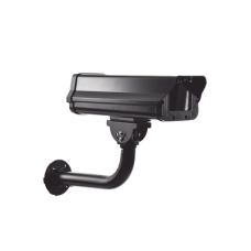 Gabinete Antivandálico(IK10) / Uso en Exterior (IP66) / Compatible con Cualquier Cámara Tipo Box (Professional) / Brazo de Acero Color Negro