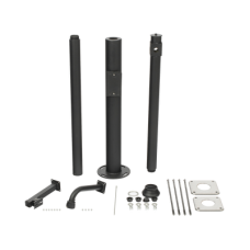 Poste Seccionado de 3 Metros / Especializado para la Instalación de Videovigilancia / Incluye Base de Cimentación y Brazo para Cámara PTZ / Color Negro Poste Seccionado de 3 Metros / Especializado para la Instalación de Videovigilancia / Incluye Base de Cimentación y Brazo para Cámara PTZ / Color Negro