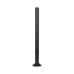 Poste Seccionado de 6 Metros / Tubos Mas Gruesos / Especializado para la Instalación de Videovigilancia / Incluye Base de Cimentación y Brazo para Cámara PTZ / Color Negro