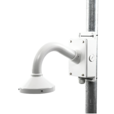 Montaje Universal de Pared con Cuello de Ganso y Caja de Conexiones / Compatible con Cámaras Domo y Bala Montaje Universal de Pared con Cuello de Ganso y Caja de Conexiones / Compatible con Cámaras Domo y Bala