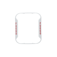 Bisel para Sirenas, Estrobos y Sirenas-Estrobos de Montaje en pared / Color Blanco / Texto en Español / Paquete con 5 Piezas