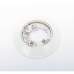 Paquete con 10 Piezas / Base de 6 Pulgadas B300-6 / Para detectores Notifier, Farenhyt, Silent Knight y Fire-Lite / Color Blanco