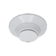 Detector de Humo Fotoeléctrico Direccionable / 15-32 VCC / Cámara Óptica de Alta Sensibilidad / Compatible Fire-Lite, Silent Knight y Farenhyt / Base Incluida / Blanco