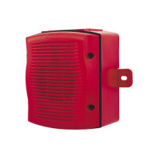 Bocina para Exterior, Montaje en Pared, Color Rojo Bocina para Exterior, Montaje en Pared, Color Rojo