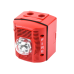 Bocina con Lámpara Estroboscópica para Exterior, con Configuración Estroboscópica Seleccionable, Color Rojo Bocina con Lámpara Estroboscópica para Exterior, con Configuración Estroboscópica Seleccionable, Color Rojo
