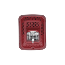 Bocina con Lámpara Estroboscópica, Montaje en Pared, Color Rojo, Nuevo Diseño Moderno y Elegante y Menor Consumo de Corriente Bocina con Lámpara Estroboscópica, Montaje en Pared, Color Rojo, Nuevo Diseño Moderno y Elegante y Menor Consumo de Corriente