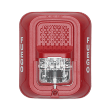 Lámpara Estroboscópica para Montaje en Pared, Color Rojo, Nivel de Candelas Seleccionable, Nuevo Diseño Moderno y Elegante y Menor Consumo de Corriente