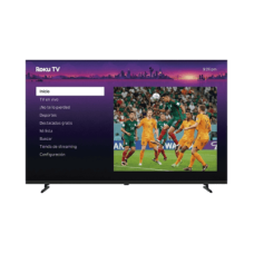 Smart TV 98 pulgadas QLED 4K Ultra HD con ROKU TV / Pantalla Gigante 2.19m × 1.25m / 1.07 mil millones de colores / Audio Dolby 12W+12W / 3 HDMI con ARC-CEC / WiFi / Ideal para Sala, Negocios y Digital Signage