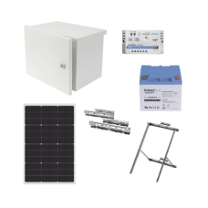 Kit de Alimentación PV para CCTV 12 Vcc Hasta Máximo 14 Watts para Cámara y Enlace Kit de Alimentación PV para CCTV 12 Vcc Hasta Máximo 14 Watts para Cámara y Enlace