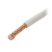 Carrete de 100 Metros (328.08 Pies) de Cable Tipo RG58AU, con Forro Blanco