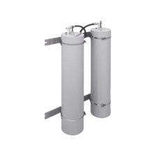 Filtro de Doble Cavidad, Pasa Banda / Rechazo de Banda, 148-174 MHz, 5 in de Diámetro, N Hembras.