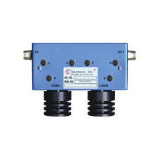 Aislador Doble para 400-512 MHz, 70 dB de Aislamiento, Ajustable en ± 5 MHz, 100 Watt, N Hembras.