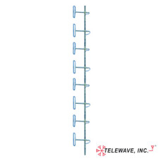 Antena Base VHF, 138-174 MHz, 8 Elementos de Dipolos Separados, 7 a 12 dBd. Antena Base VHF, 138-174 MHz, 8 Elementos de Dipolos Separados, 7 a 12 dBd.
