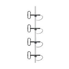 Antena para Estación Base UHF, 4 Dipolos, 360-450 MHz, N Macho.