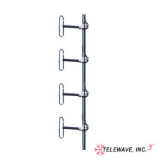 Antena para Estación Base UHF, de 4 Dipolos, Rango de Frecuencia 406-512 MHz.