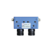 Aislador Doble para 806-960 MHz, 70 dB de Aislamiento, Ajustable en ± 6 MHz, hasta 100 Watt.