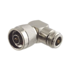 Conector Amphenol en Ángulo Recto, de N Macho a N Hembra, modelo 082-64-RFX para Combinadores TELEWAVE.