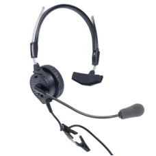 Diadema Micrófono / Audífono Monoaural / Uso Rudo / Para Sistema de Despacho TELEX