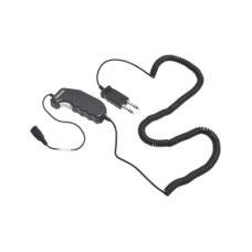 Cable adaptador con PTT y desconexión rápida para diadema de despacho Telex