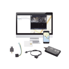 Kit Rastreador Vehicular 4G LTE CAT 1 y 2G/Bluetooth/Anualidad de SIM600MB1Y /Anualidad de EPCOMGPSCODE/ Relevador/boton SOS