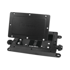 Cierre de Empalme Interior/Exterior para 12 Fusiones, IP68, 2 Puertos en Línea