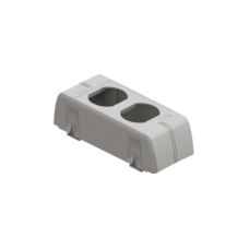 Porta equipamiento linea X universal para canaleta DX10000.00 Porta equipamiento linea X universal para canaleta DX10000.00