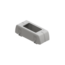 Porta equipamiento linea X rectangular para canaleta DX10000.00 Porta equipamiento linea X rectangular para canaleta DX10000.00