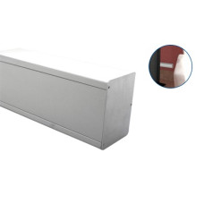 Tapa final de aluminio, para canaleta INKA100 (8190-80001) Tapa final de aluminio, para canaleta INKA100 (8190-80001)